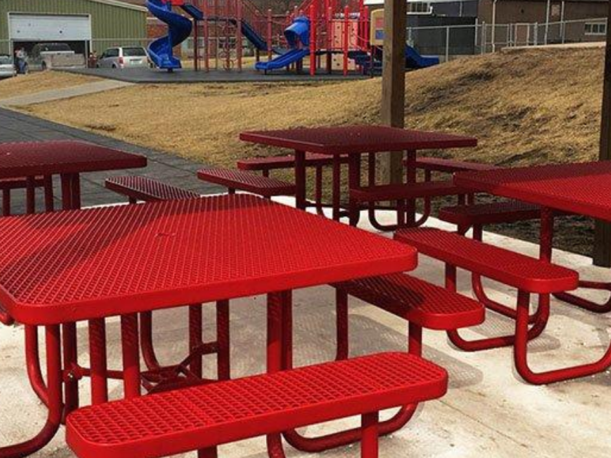 Outdoor Picnic Tables for Schools - SWS Group